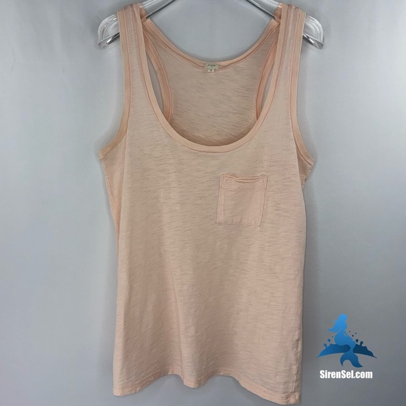 1168 J. Crew Pocket Tank - Size S - Blush Pink - Picture 1 of 11